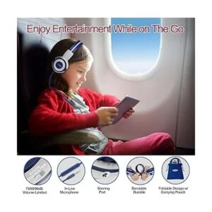SIMOLIO Auriculares con cable para adolescentes y niñas y