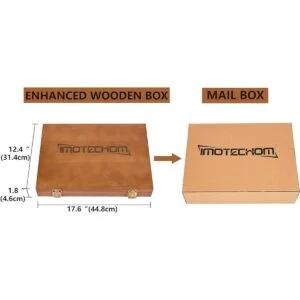 IMOTECHOM Juego de 8 piezas de acero HSS para torneado de