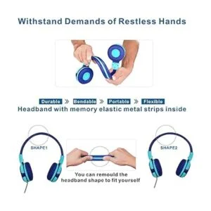 Audífonos con protección auditiva de volumen limitado para_3