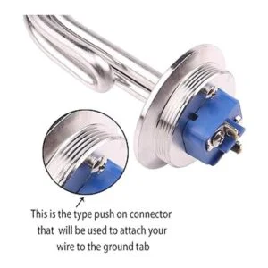 DERNORD Calentador de agua eléctrico de 2 pulgadas OD64