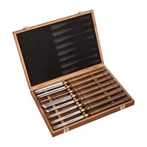 IMOTECHOM Juego de 8 piezas de acero HSS para torneado de