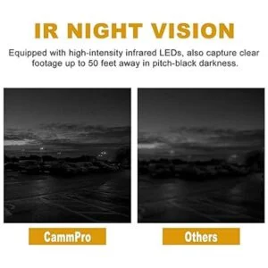 CammPro Cámara corporal de policía I826 1296P HD memoria_5