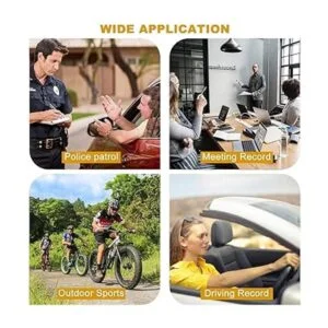 CammPro Cámara corporal de policía I826 1296P HD memoria_6