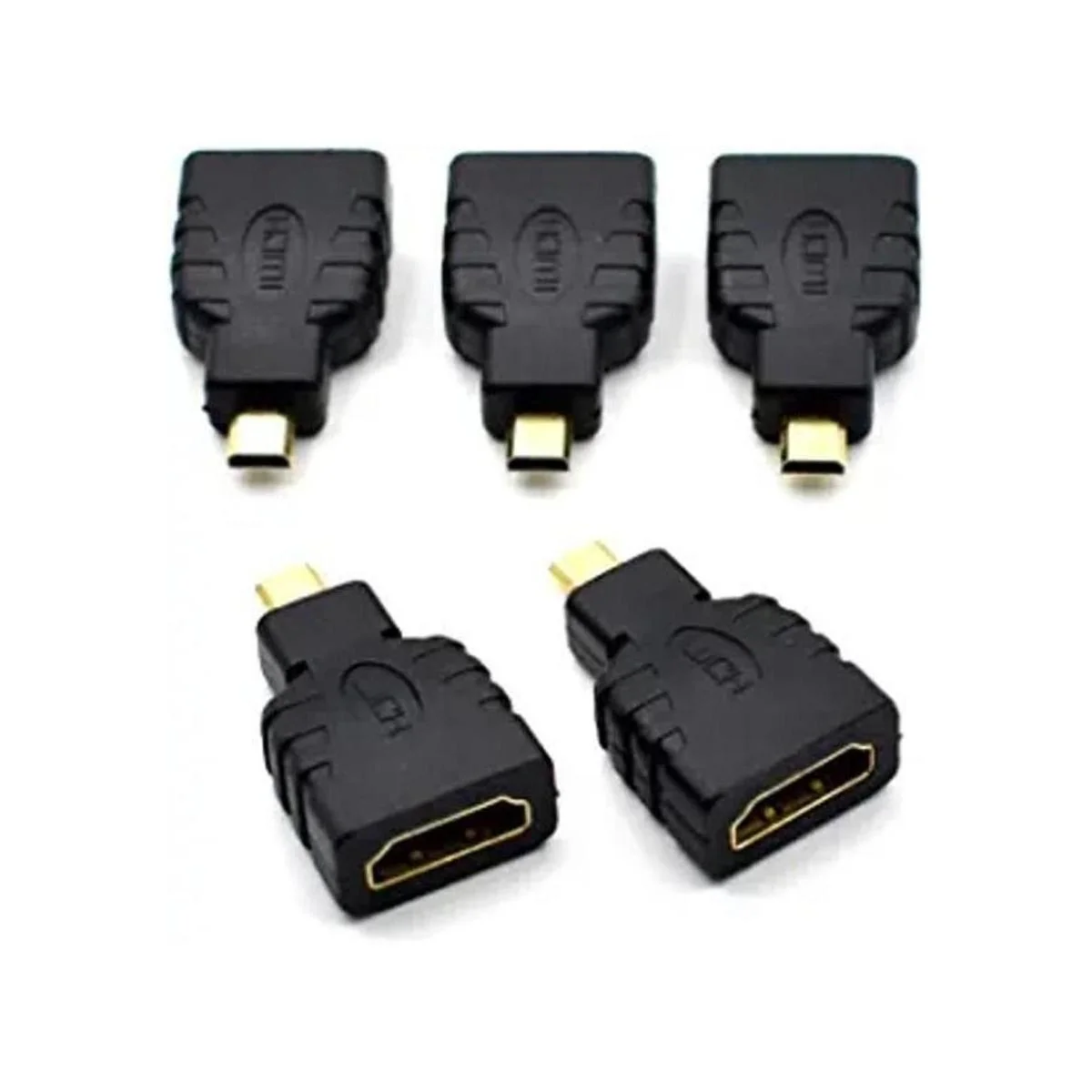 5 paquetes de conector micro HDMI a HDMI tipo D macho a_1