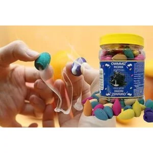 170 piezas de conos de incienso de reflujo de incienso de_2