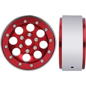 4pcs Metal Aluminio 1.9 Beadlock Llantas 8 Radios para_2