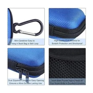 Hootek Funda rígida para disco duro 2 unidades