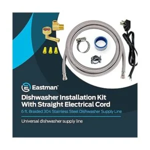 Eastman Kit de instalación de lavavajillas con cable_2