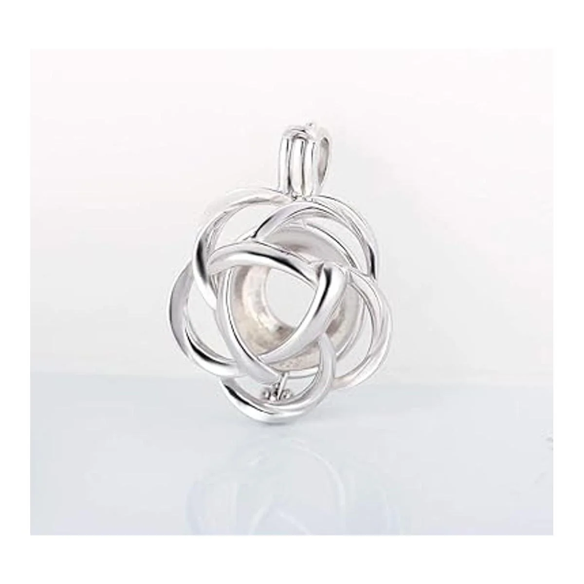 LGSY Colgantes de jaula de perlas Edison de plata de ley_4