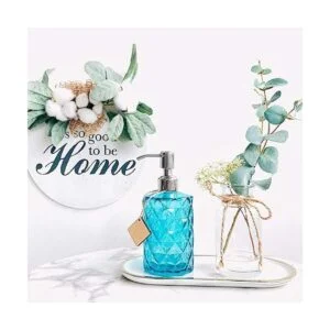 JASAI Diamond Design Dispensador de jabón con bomba de