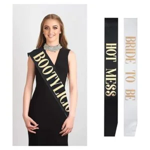 Snsowed Paquete de 12 bandas de despedida de soltera para_6