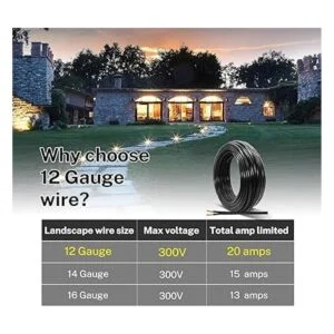 Cable de iluminación de paisaje de baja tensión_5