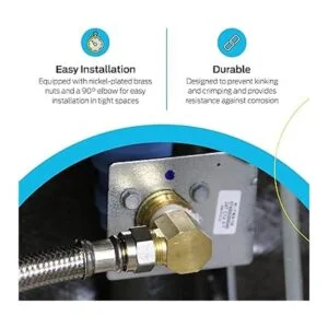 Eastman Kit de instalación de lavavajillas con cable_3