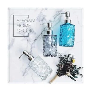 JASAI Diamond Design Dispensador de jabón con bomba de