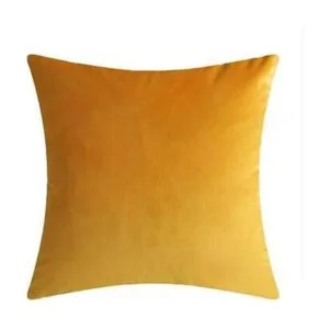 Andreannie Juego de 4 fundas de cojín de terciopelo súper