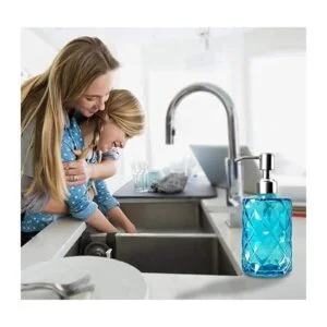 JASAI Diamond Design Dispensador de jabón con bomba de