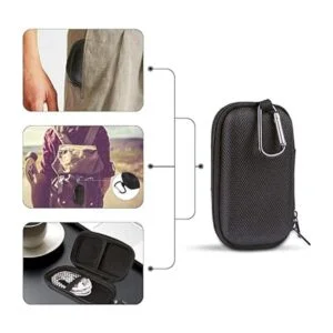 Hootek Funda rígida para disco duro 2 unidades