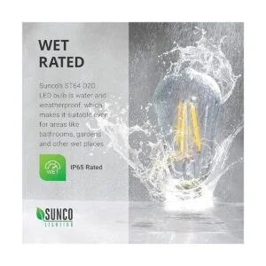 Sunco Lighting Bombillas LED Edison de 2700 K color_4