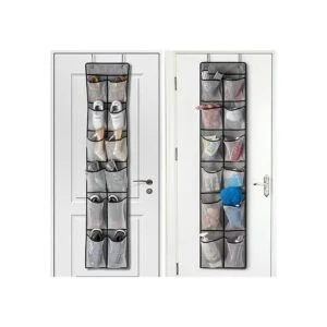 KEEPJOY Organizador de zapatos con 24 bolsillos sobre la_4