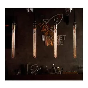 Bombilla Edison de 40 vatios tubo largo T300 bombillas