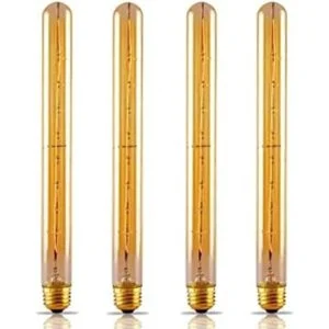 Bombilla Edison de 40 vatios tubo largo T300 bombillas