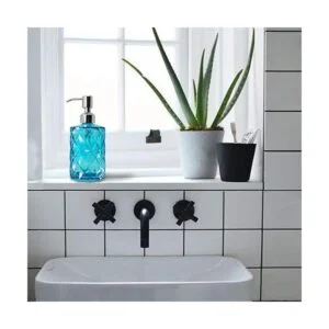 JASAI Diamond Design Dispensador de jabón con bomba de