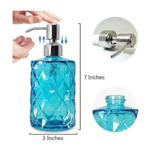 JASAI Diamond Design Dispensador de jabón con bomba de