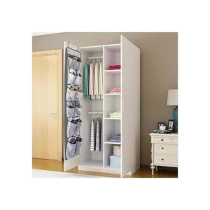KEEPJOY Organizador de zapatos con 24 bolsillos sobre la_6