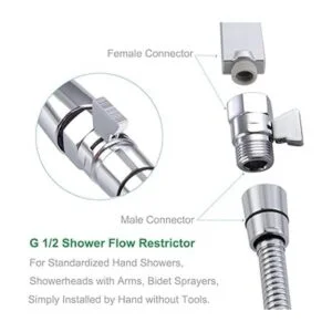 Limitador de flujo de agua para ducha regulador de