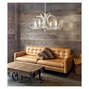 JONATHAN Y JYL6301B Eldora Lámpara de araña de resina_3