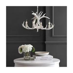 JONATHAN Y JYL6301B Eldora Lámpara de araña de resina_5