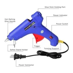 Manelord Pistola de pegamento Pistola de pegamento