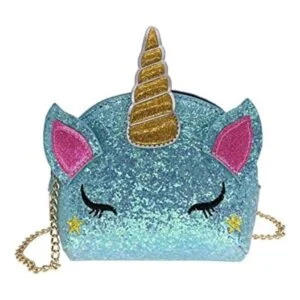 Bolso cruzado con lentejuelas y purpurina para niñas para_1