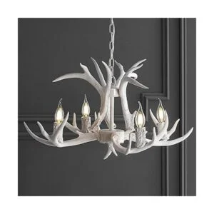 JONATHAN Y JYL6301B Eldora Lámpara de araña de resina_2