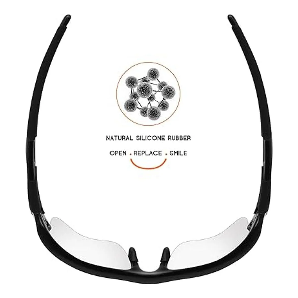 Tintart 2 pares de narices para Oakley Si Speed Jacket_4