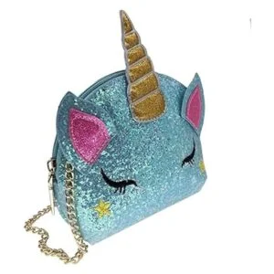 Bolso cruzado con lentejuelas y purpurina para niñas para_2