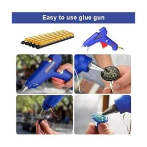 Manelord Pistola de pegamento Pistola de pegamento