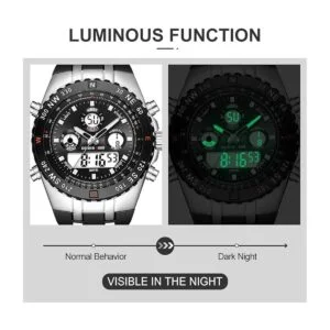 GOLDEN HOUR Relojes deportivos militares de lujo para_5