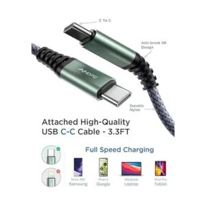 Cargador de coche USB C de 48 W Super Mini AINOPE de metal_6