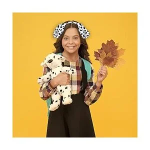 Skeleteen Juego de disfraz de perro dálmata diadema de_3