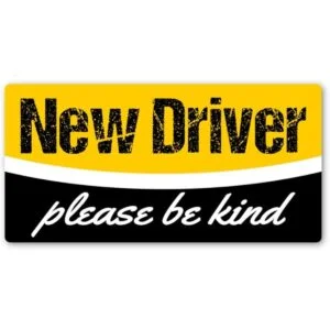 Pegatina para conductor de estudiante fácil de quitar_1