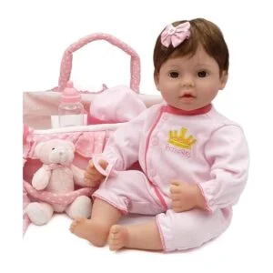 CHAREX Muñeca de bebé Reborn hecha a mano realista de_2