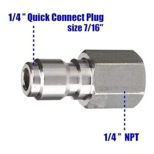 Tool Daily Pressure Washer Coupler conexión rápida 14_3
