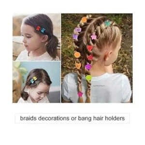 Paquete de 90 pinzas pequeñas de plástico con forma de_5