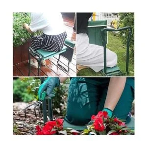 Fiamer Taburete plegable para jardín o jardín con 1