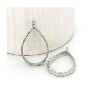 MIAO JIN 60 piezas de colgante en forma de lágrima con_5