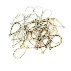 MIAO JIN 60 piezas de colgante en forma de lágrima con_3