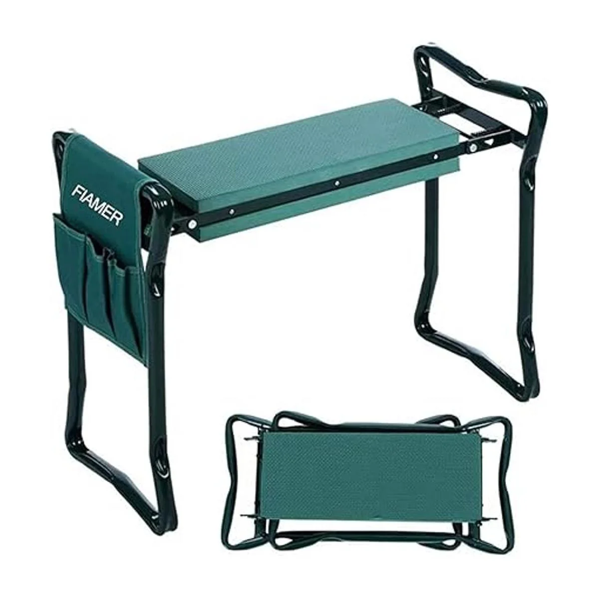 Fiamer Taburete plegable para jardín o jardín con 1