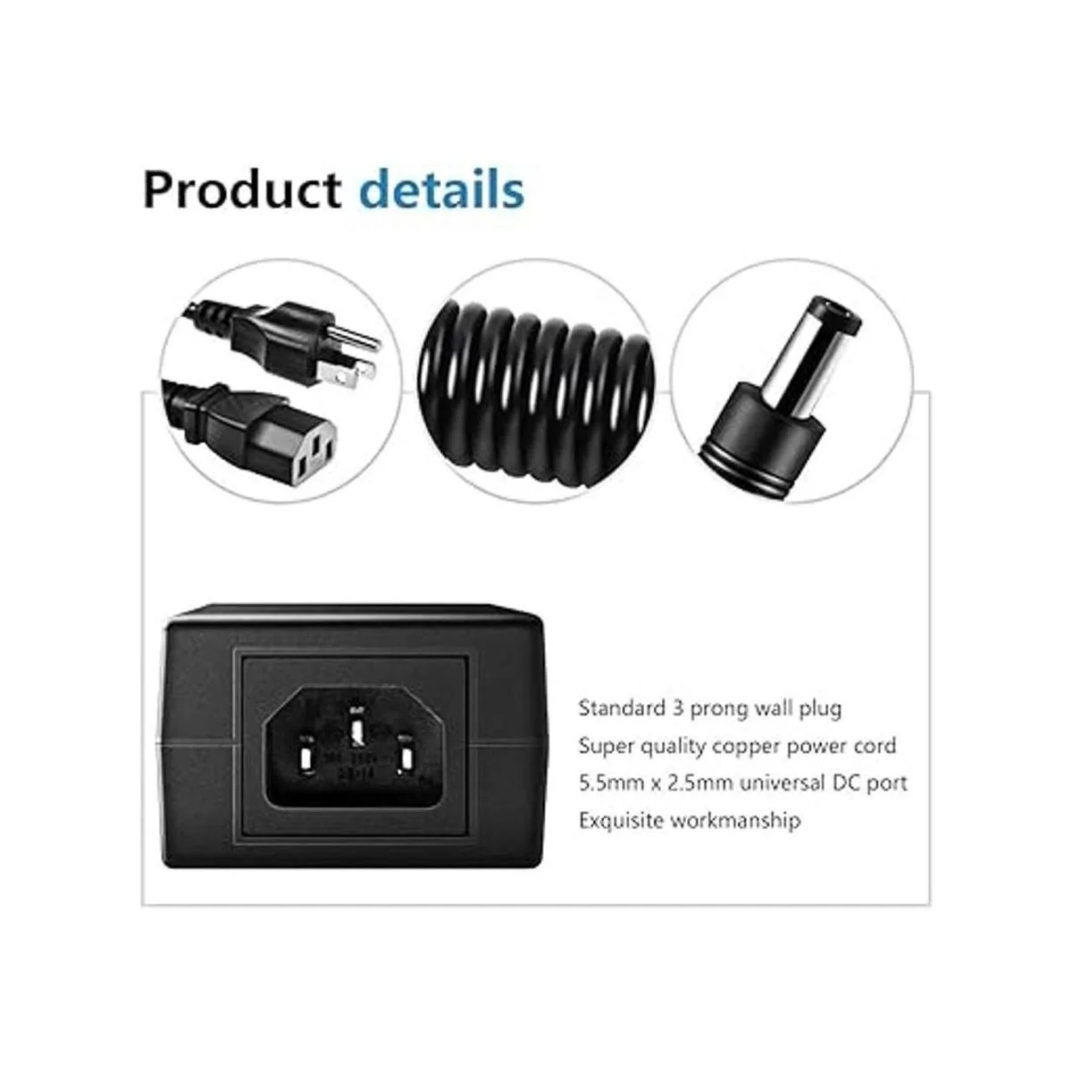 SHNITPWR Adaptador de fuente de alimentación de 12 V 6 A_4