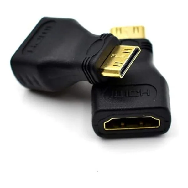 Adaptador Mini HDMI chapado en oro Mini HDMIi macho a HDMI_2